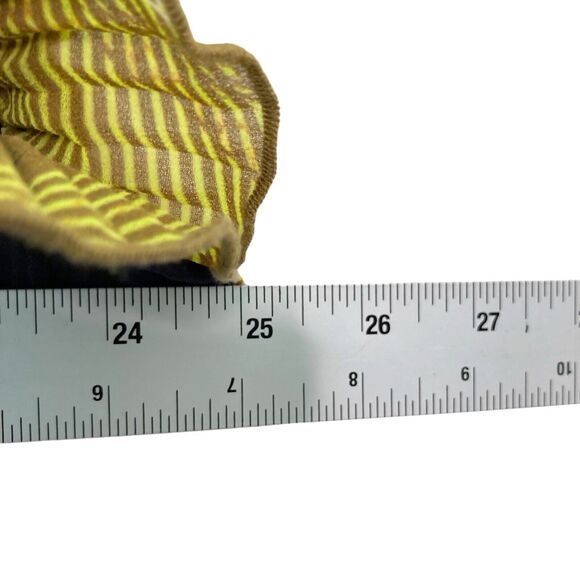 City Chic Colorful Wave Pleated Blouse Ruffled Sleeves Size 14 - Picture 6 of 13